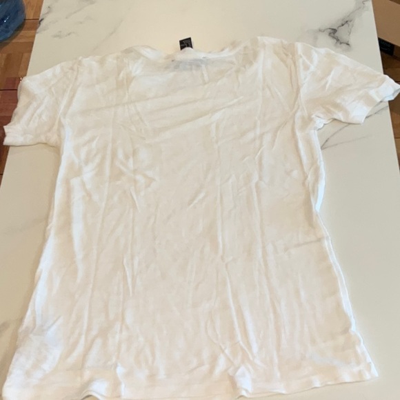 Forever 21 white cotton short sleeved tee, small. - Picture 3 of 4